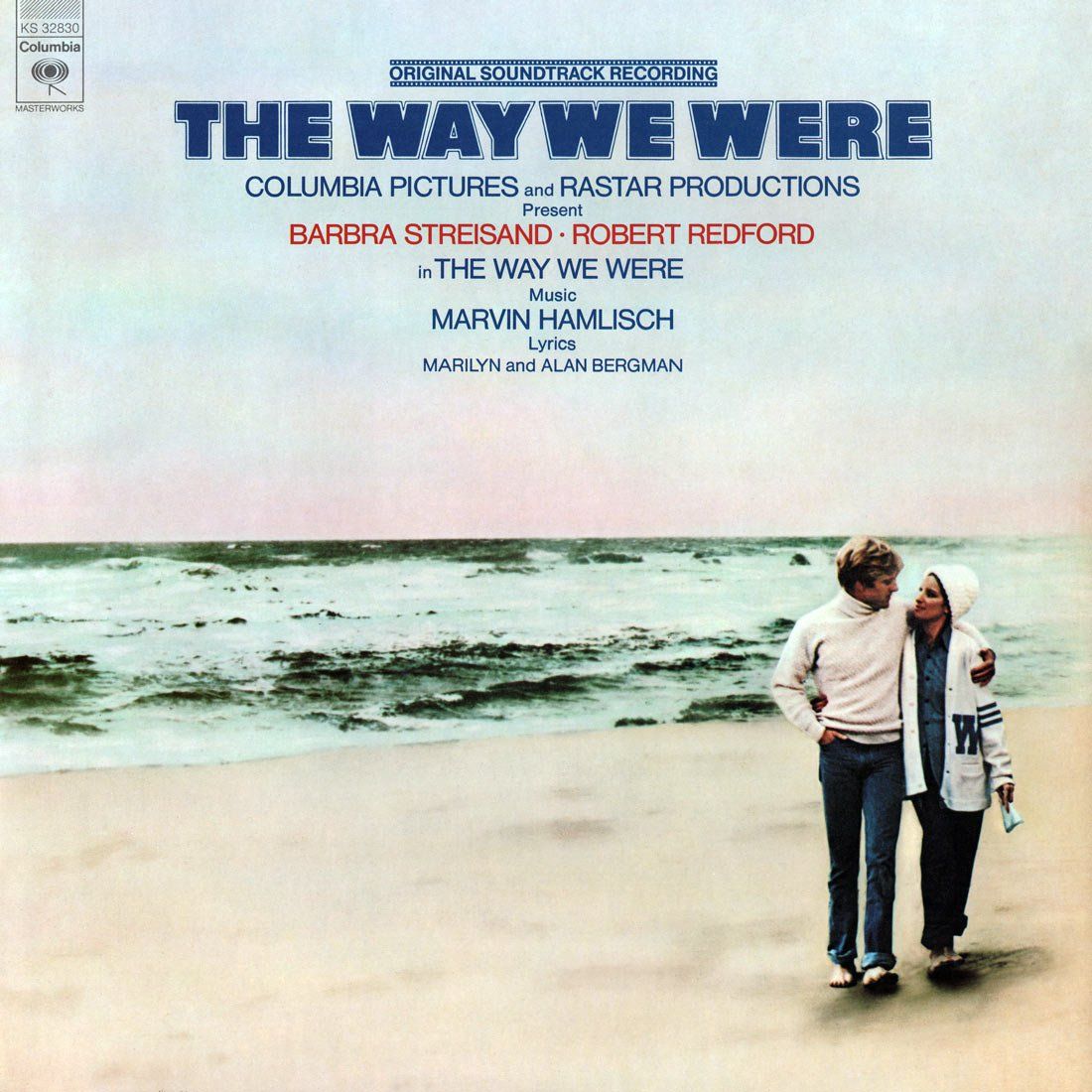 The Way We Were original soundtrack album cover. Scan by Kevin Schlenker.