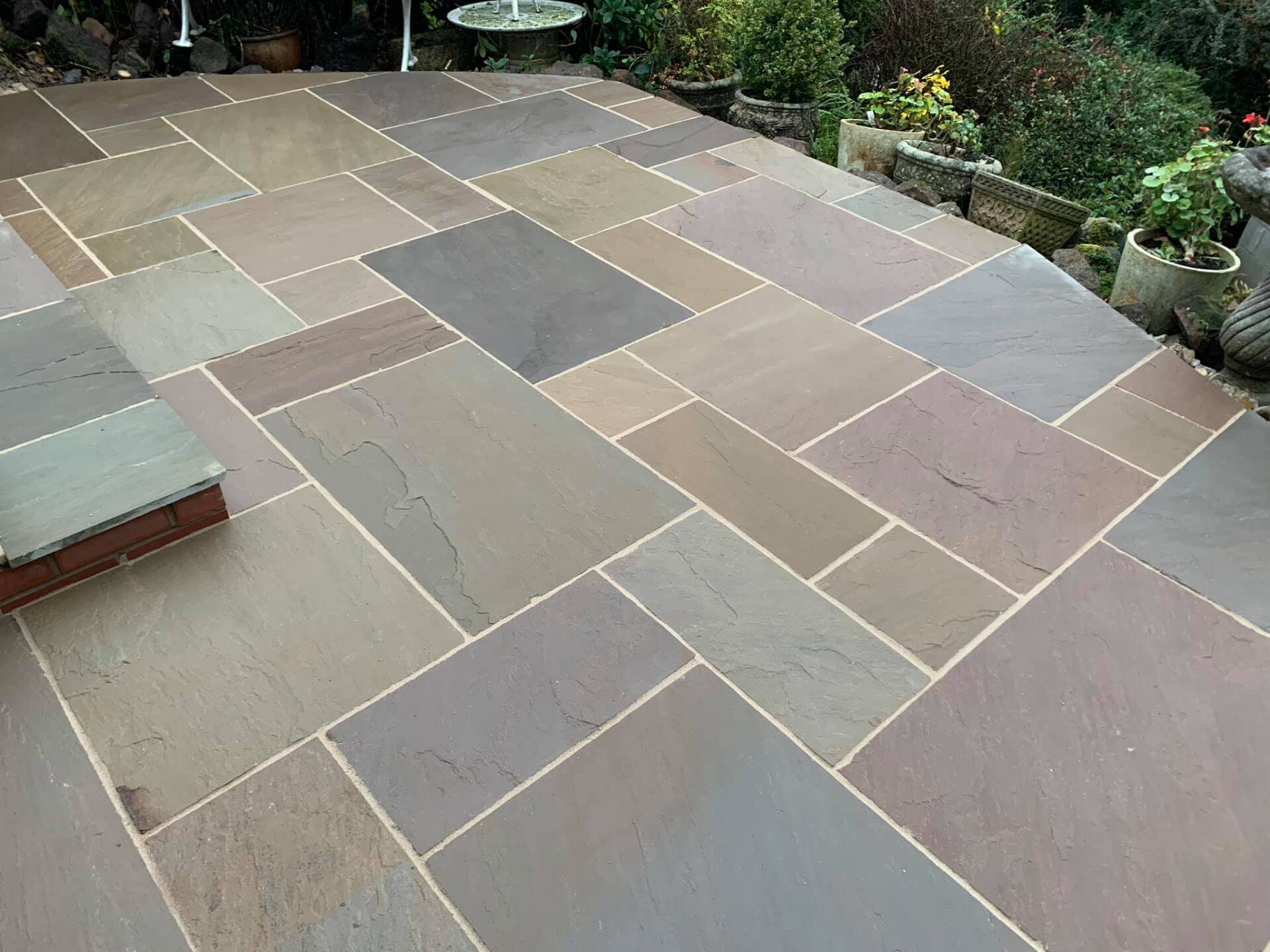 Indian Stone Patio - Paving Leeds