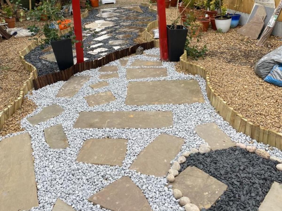 Paving Leeds landscaping a japanese garden in  Leeds