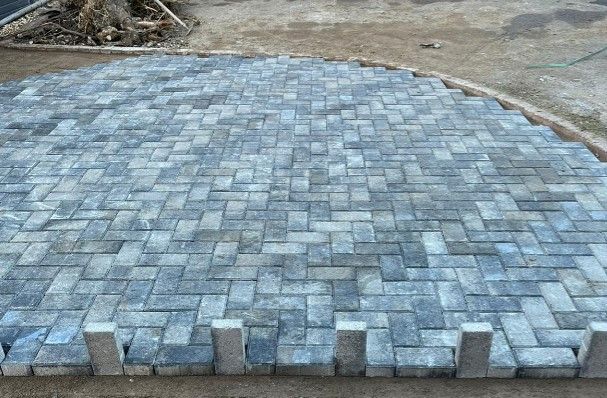 Paving Leeds installing a block paving driveway