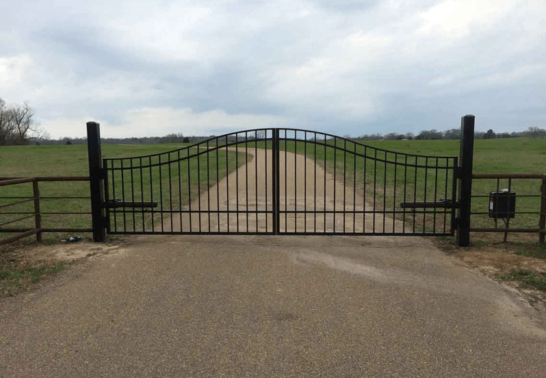 wrought iron gate