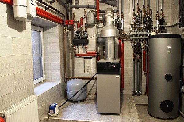 Heating System in Boiler Room — Alexandria, AL — Valley Heating & Cooling