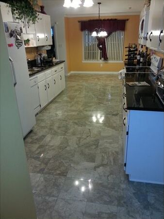 Shining Marble Floor