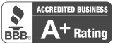 BBB Accredited Business with A+ Rating