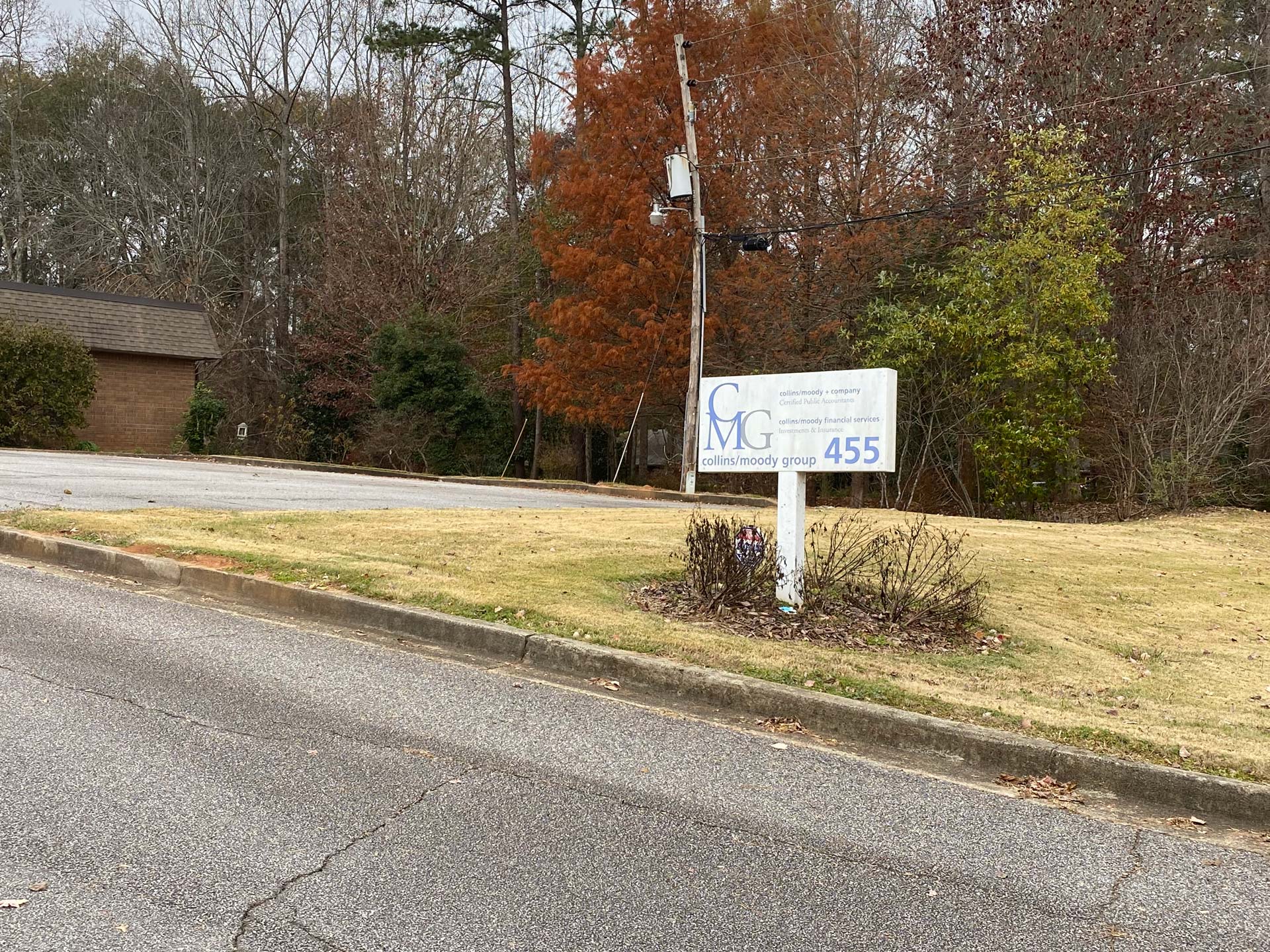 Sign Street View | Athens, GA | Collins/Moody & Company, PC, CPAs