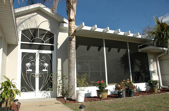 Door entrance 2 — House Replacement Windows in Citrus County, FL