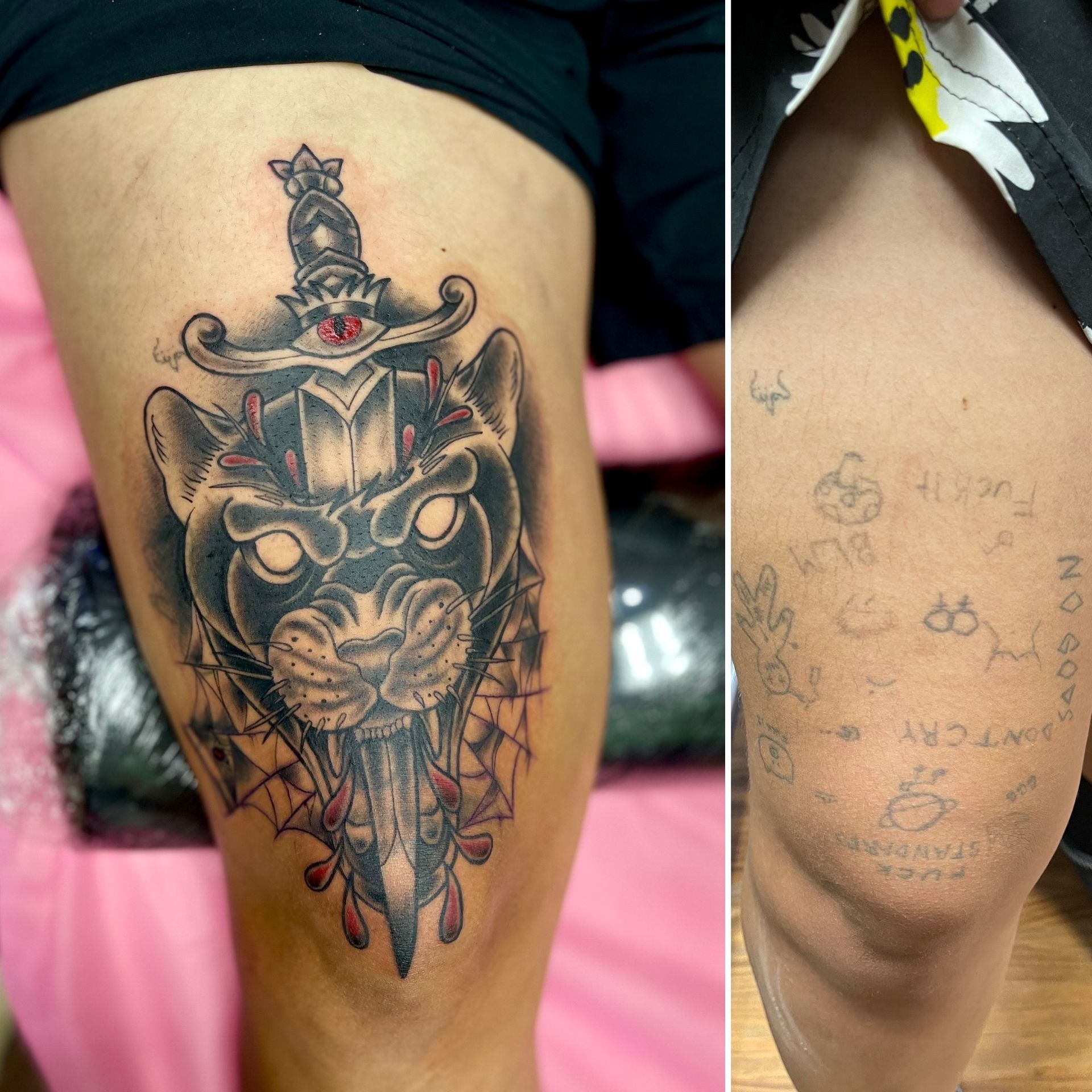 Hanna tattoo work