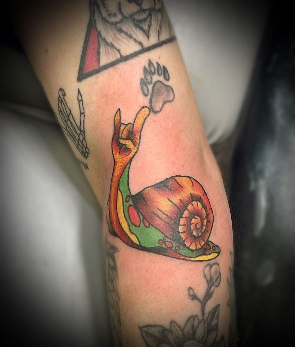 Rob tattoo work