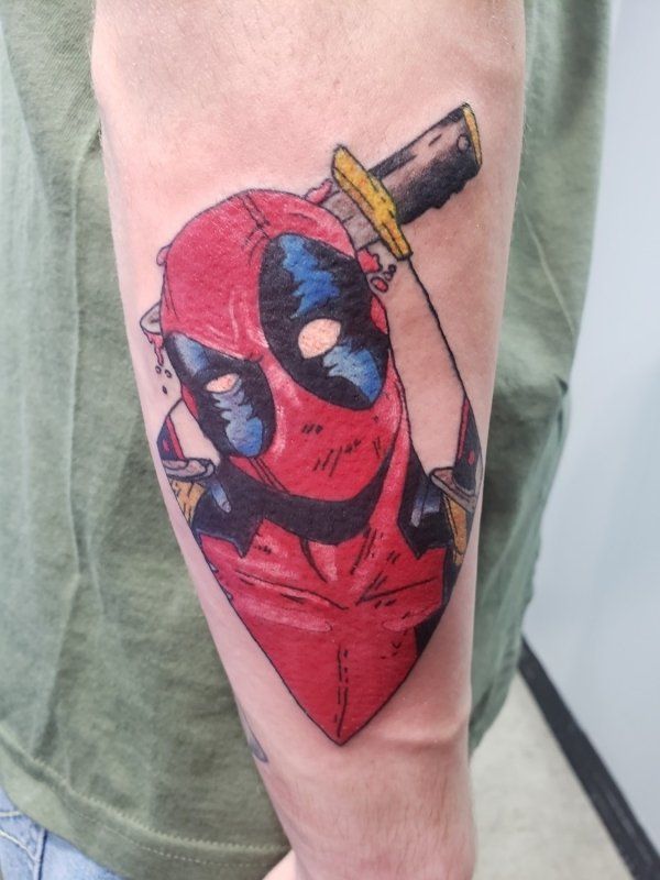 Rob tattoo work