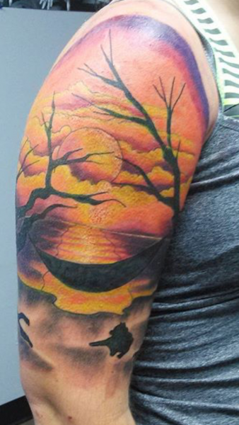 Rob tattoo work