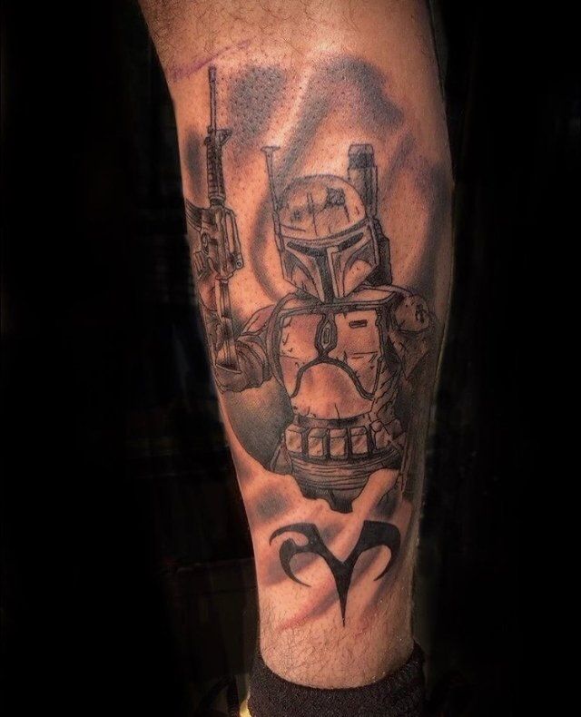 Rob tattoo work