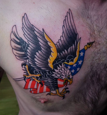 Hunter tattoo work
