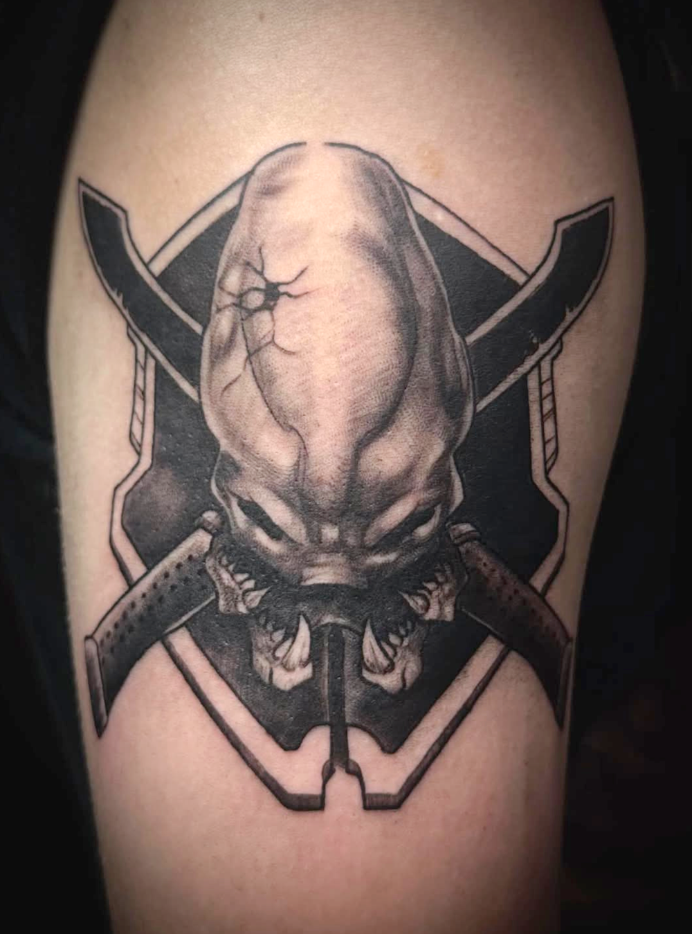 Hunter tattoo work