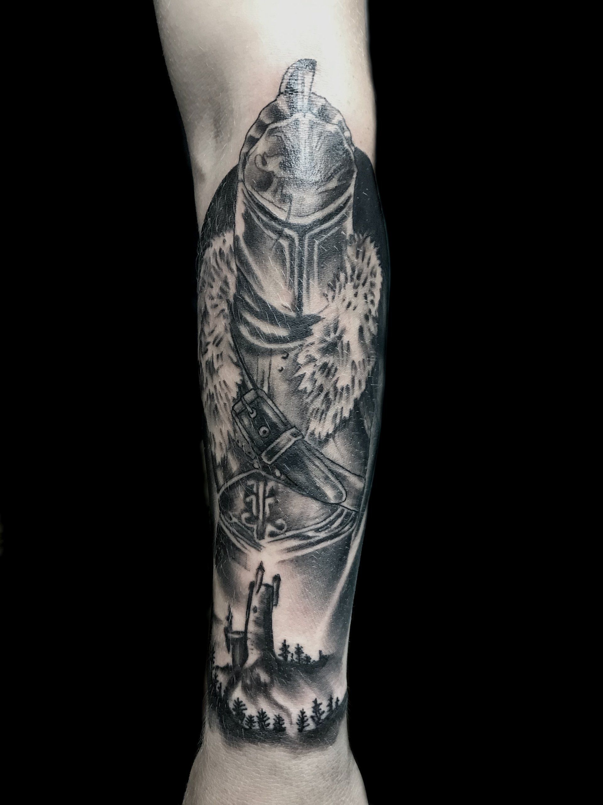 Rob tattoo work