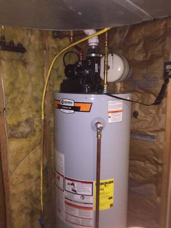Water Heater in A Basement