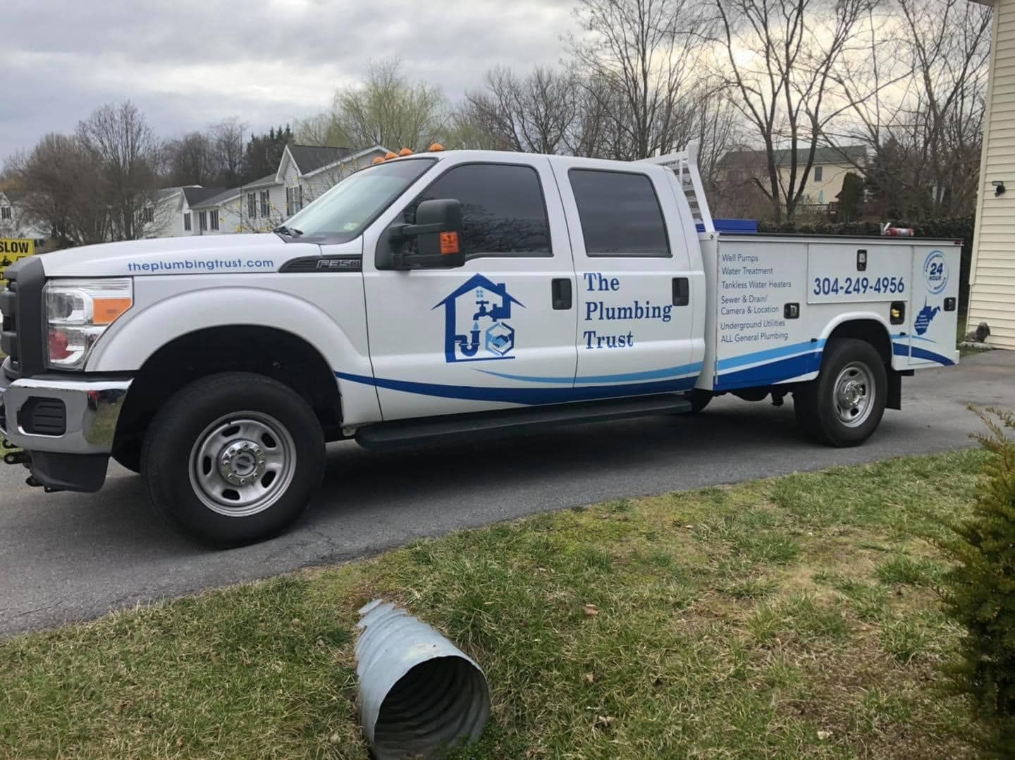 Plumbing Trust Service Truck