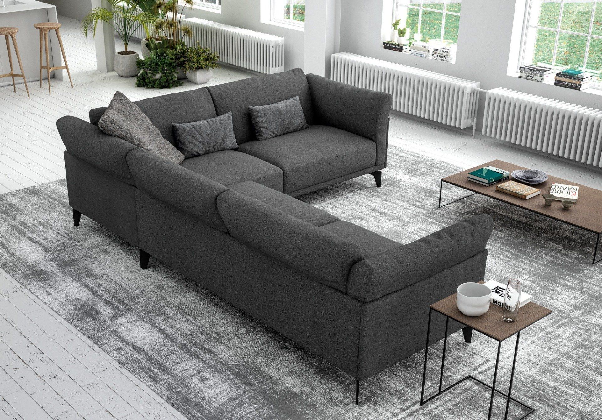 divani su misura per soggiorno