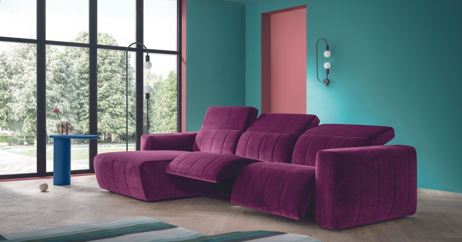 divani su misura per soggiorno