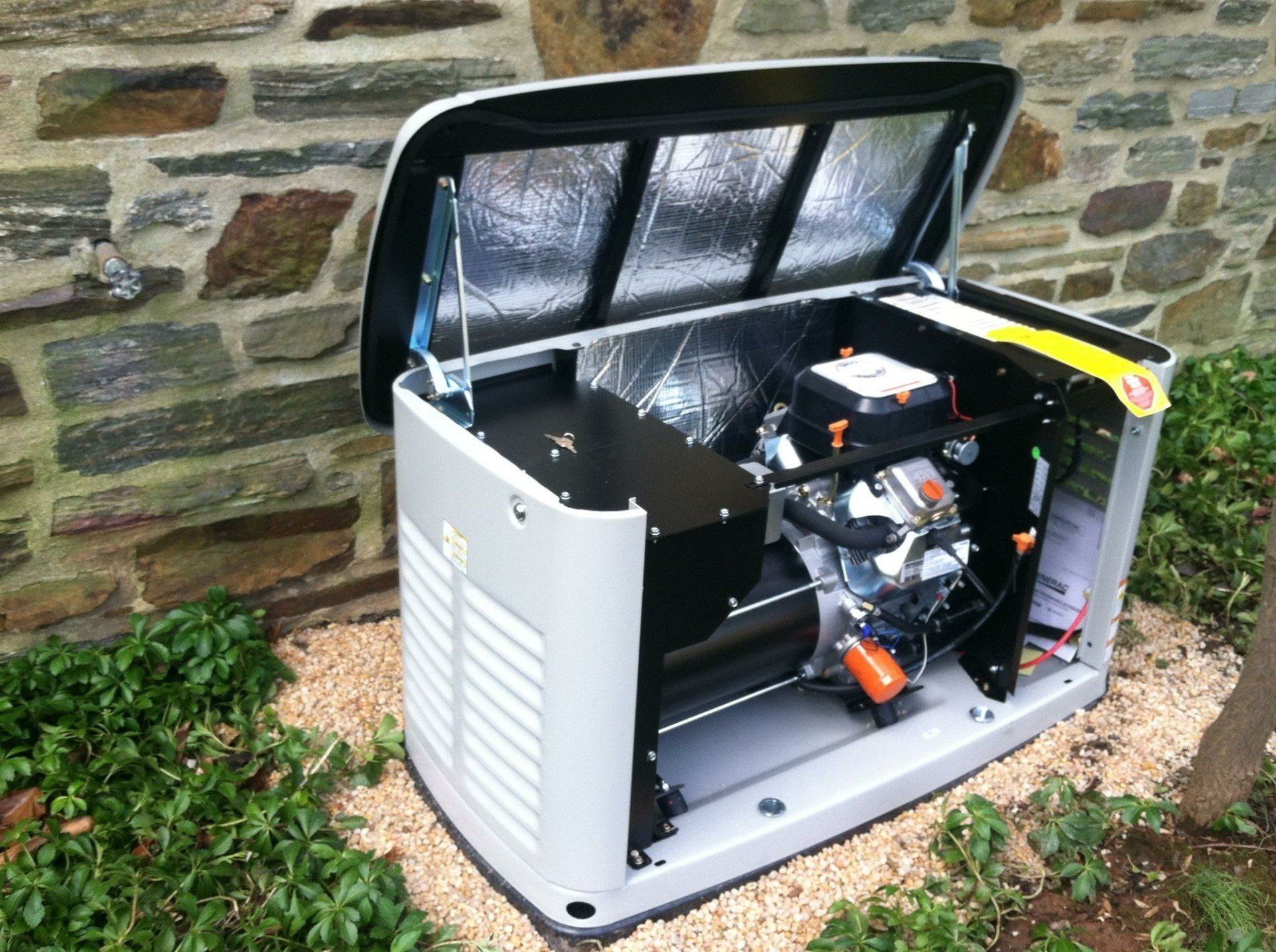 Home Wiring Upgrade Contractor — Backup Generator for Office Building Сonnected to the Control Panel in Claymont, DE