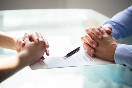 Family Law — Divorce Agreement on a Table in Wheelersburg, OH