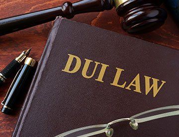 DUI — DUI Law Book with Gavel in Wheelersburg, OH