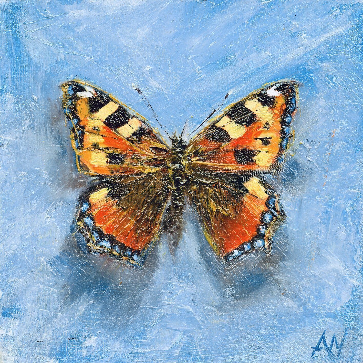THE SMALL TORTOISESHELL | Certified Art Giclée