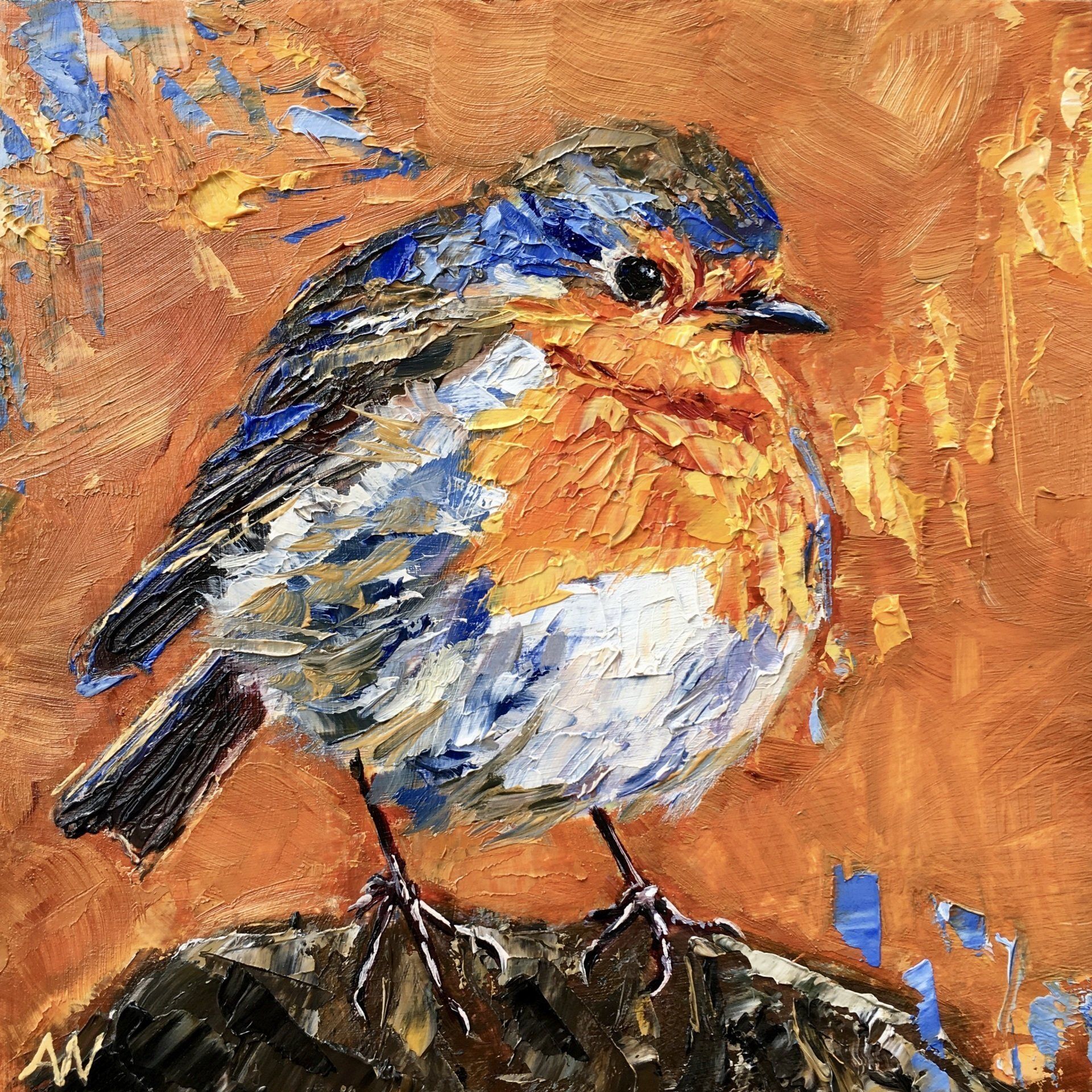 ROYAL DUTCH ROBIN | Art Card