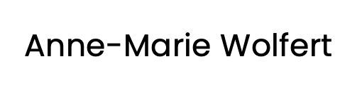 Anne-Marie Wolfert name in black text.