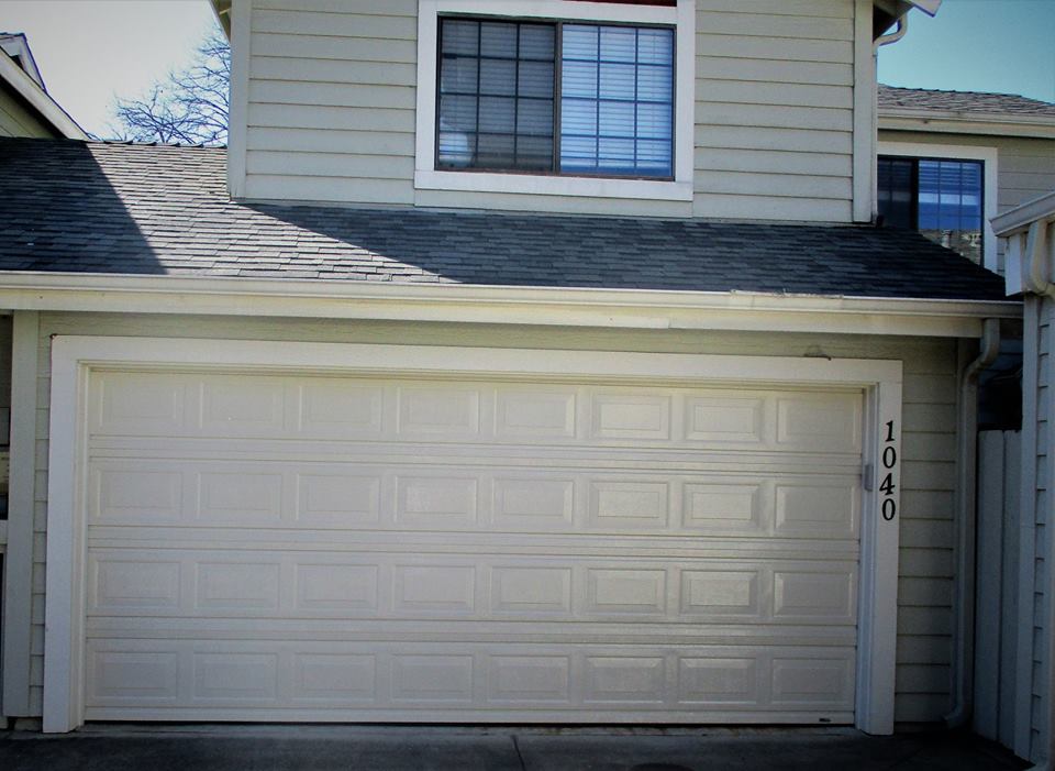 Garage Doors Installation — Garage White Door in Watsonville, CA