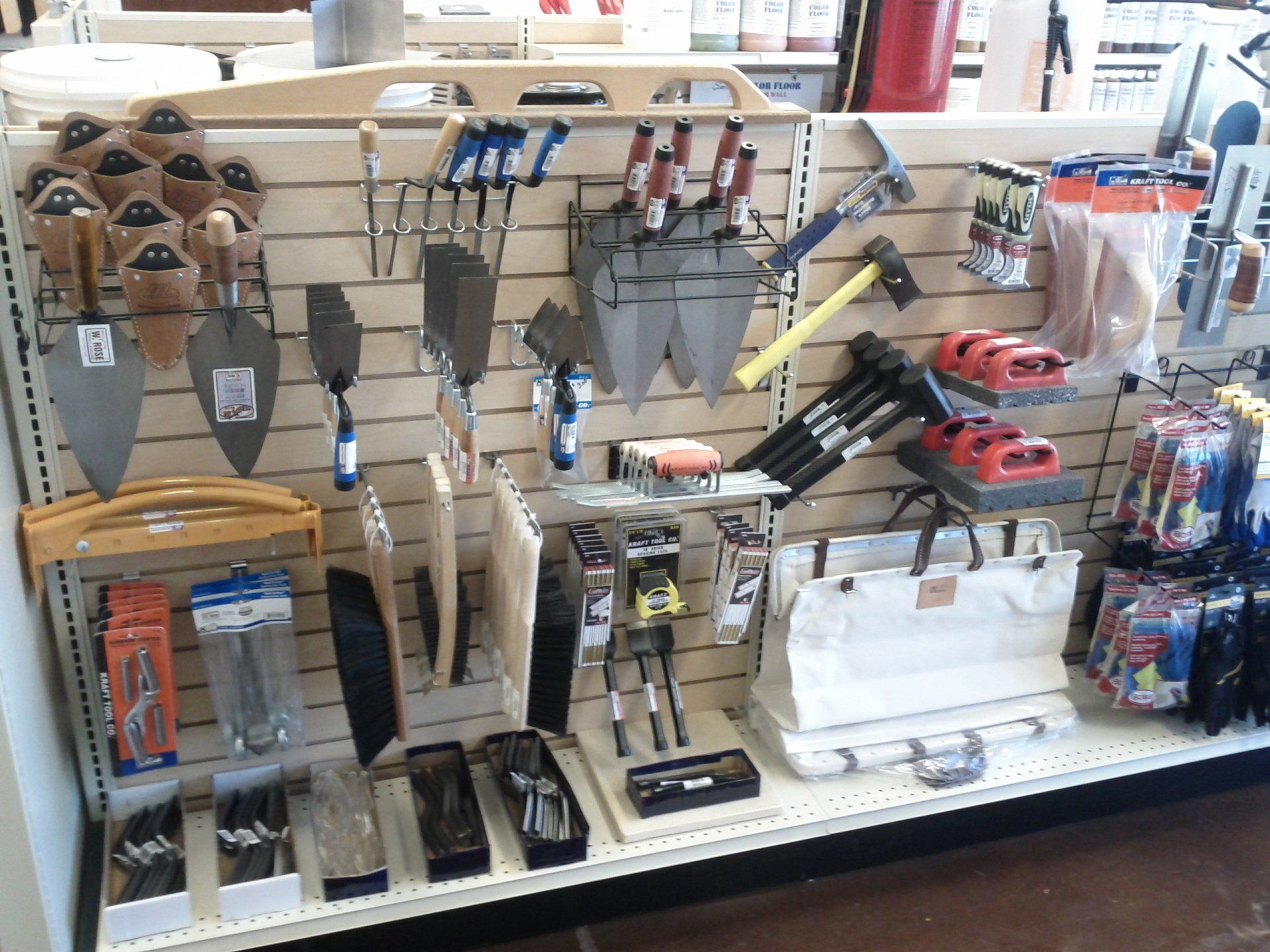 Store Tools and Equipment — NC & SC — Tucker-Kirby Co.