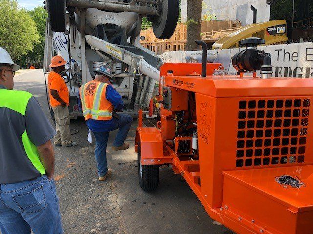Workers Using Construction Equipment — NC & SC — Tucker-Kirby Co.