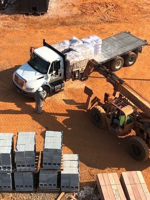Loading Of Construction Products In Cargo Truck — NC & SC — Tucker-Kirby Co.