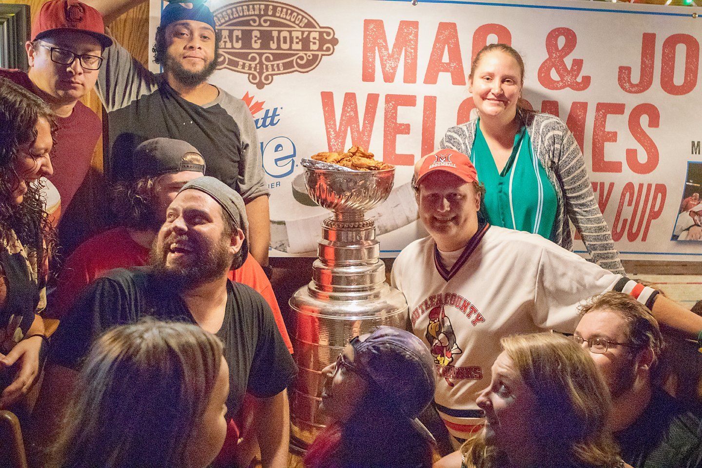 bar crew with stanley cup