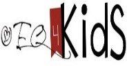 The word kids is written in black and red on a white background.