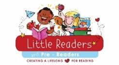 A logo for little readers and pre readers creating a lifelong love for reading.