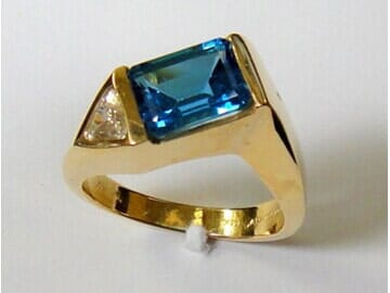 Precious Ring Topaz - Portland, OR - Goldmark Jewelers
