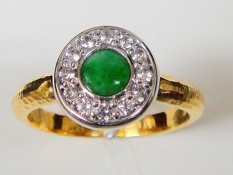 Vintage Green Stone - Portland, OR - Goldmark Jewelers