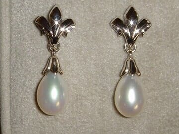 Two Pearl Earrings - Portland, OR - Goldmark Jewelers
