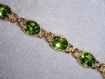 Three Peridot Stone - Portland, OR - Goldmark Jewelers