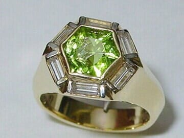 Peridot Jewel Ring - Portland, OR - Goldmark Jewelers