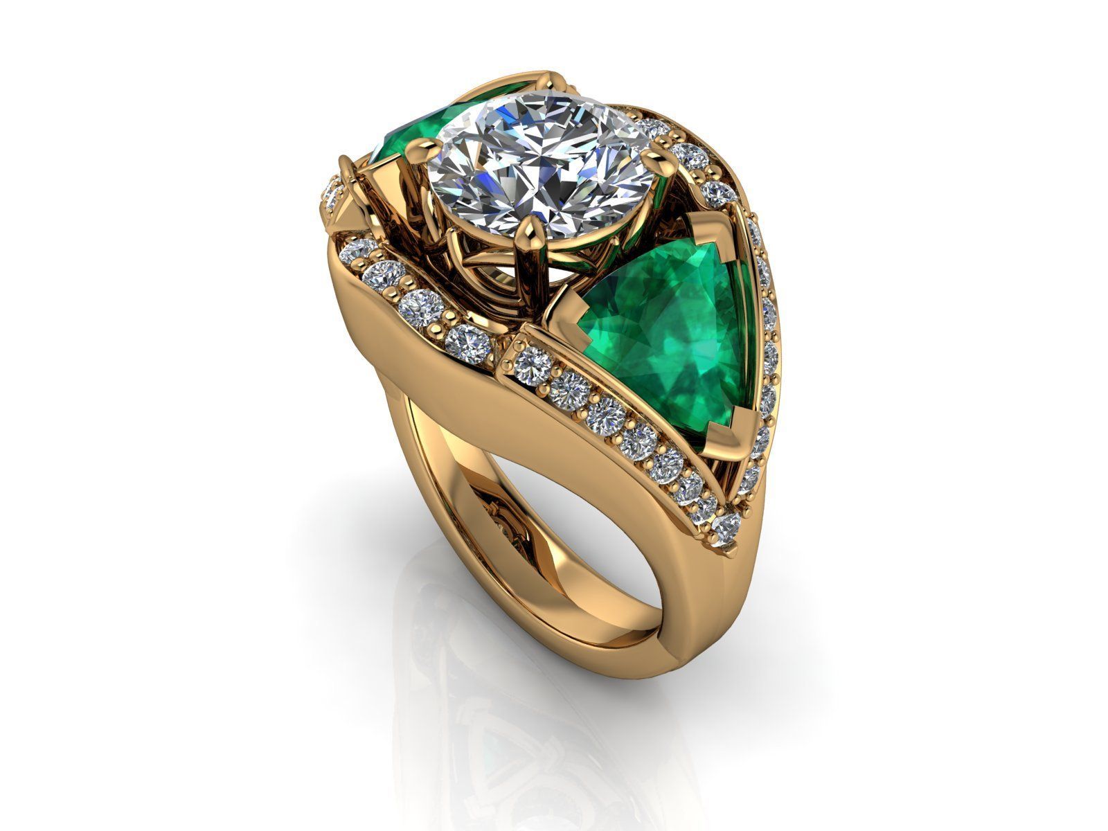 Open Strut Prong Style Ring - Portland, OR - Goldmark Jewelers