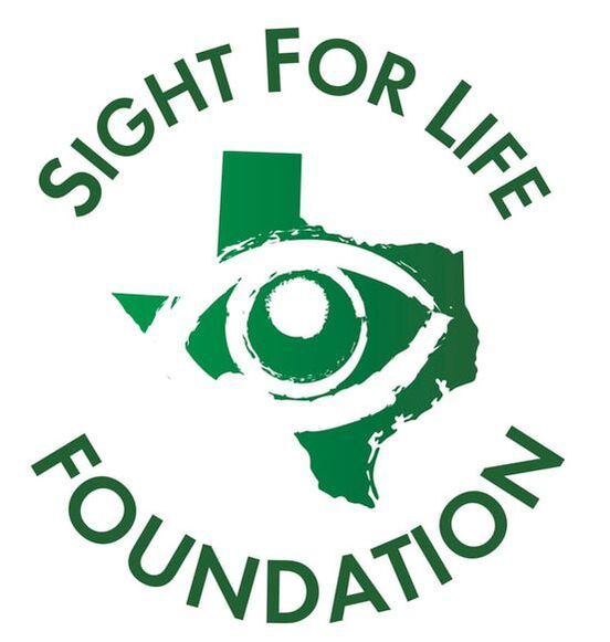 A green logo for the sight for life foundation