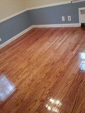 Room With New Hardwood Flooring — Bergen County, NJ — Alpine Hardwood Flooring