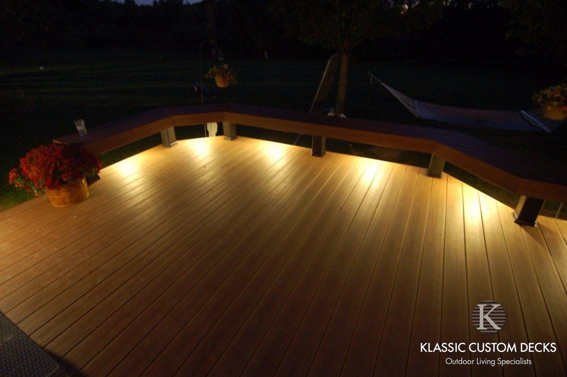 Outdoor lighting klassic custom decks