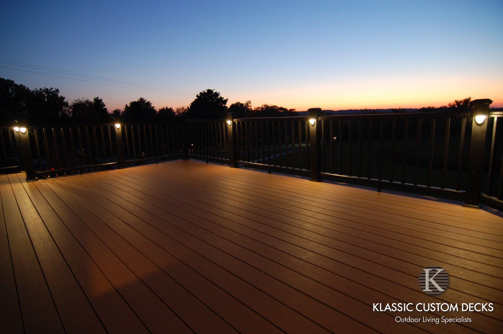 Outdoor lighting klassic custom decks