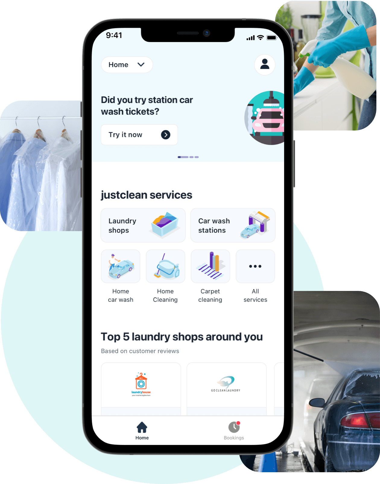 justclean app