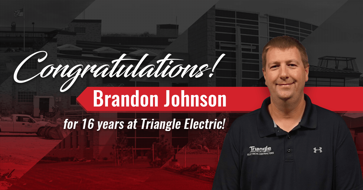 Congratulations Brandon Triangle