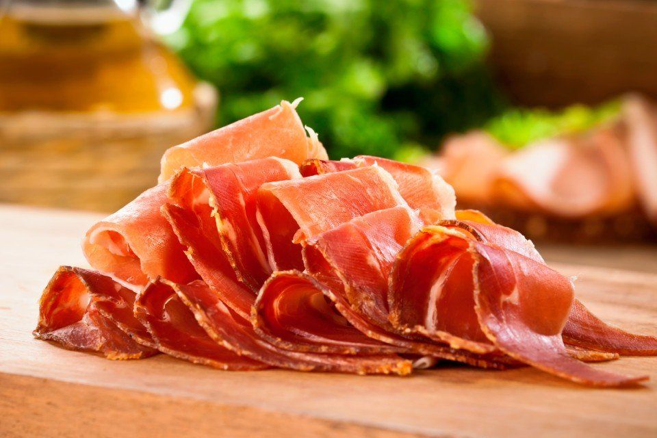 fette di prosciutto crudo