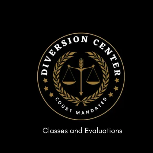 The logo for the diversion center court mandated classes and evaluations