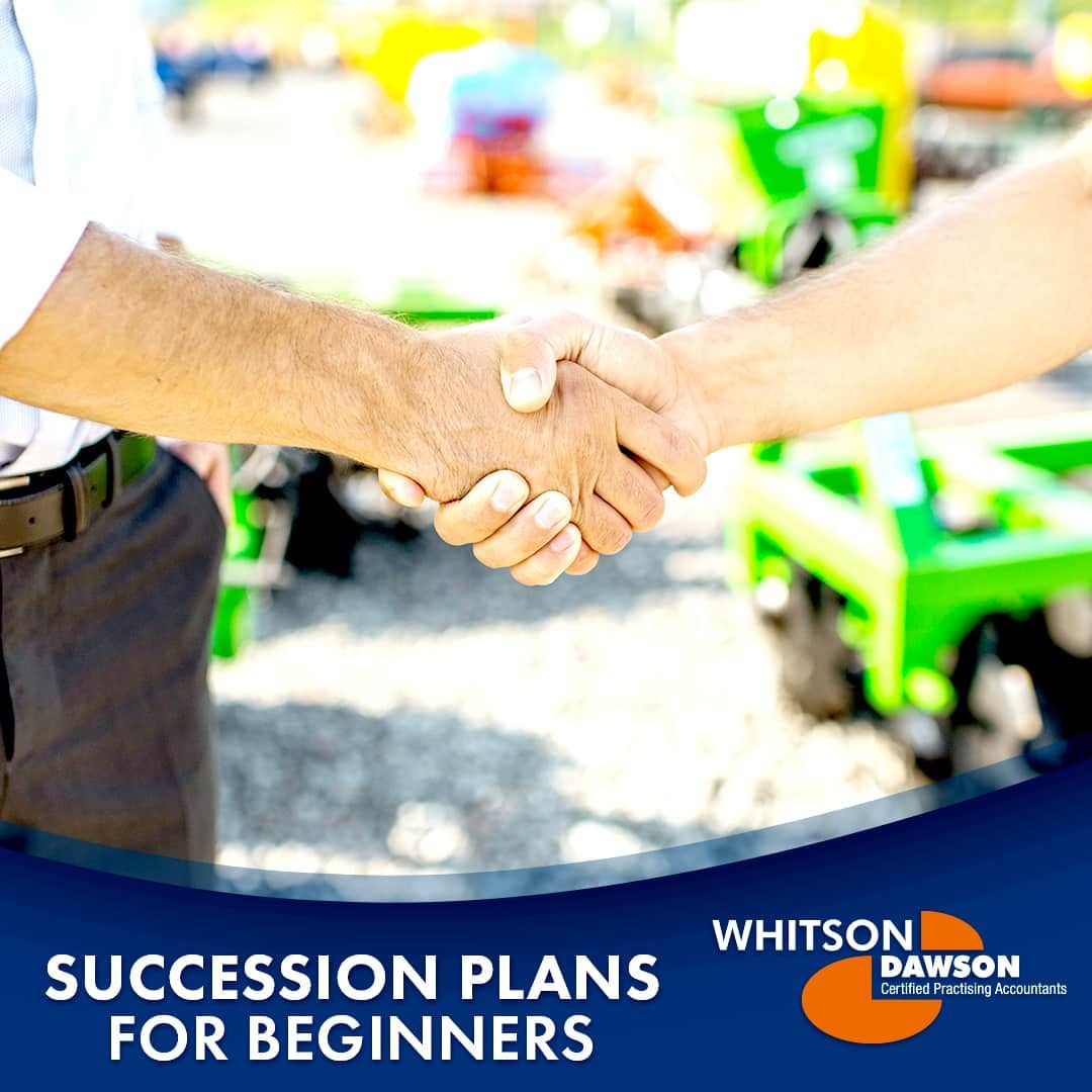 Two Man Shaking Hands — Whitson Dawson Accountants in Mackay, QLD